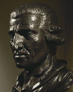 Joseph Haydn. Elenco de busto principal ... de Anton Grassi