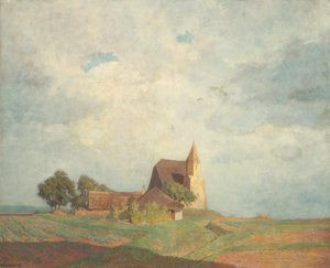 Igreja em Holzern perto de Säusenstein