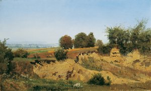 Perto de Mannersdorf nas Montanhas Leithage