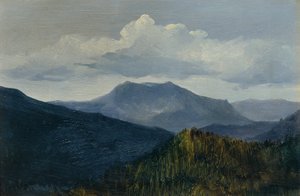 O Schneeberg perto de Gutenstein