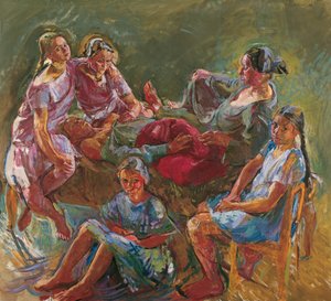 A família do artista