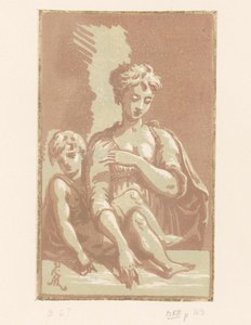 Maria com a Criança Cristo de Anton Maria I Zanetti