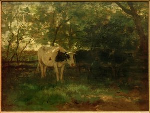 tempo de ordenha de Anton Mauve