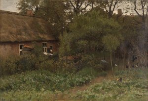 A Horta A horta de Anton Mauve