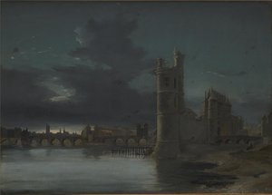 Excursão St. Jacques e Notre Dame, Paris. Tarde de Anton Melbye