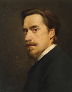 auto-retrato de Anton Muller