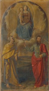 Maria com o Menino Jesus e os Santos Pedro e Paulo de Anton Psenner