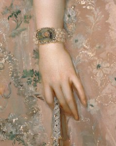 Marie-Louise de Parme, esposa do seu primo ... de Anton Raphael (attr. to) Mengs