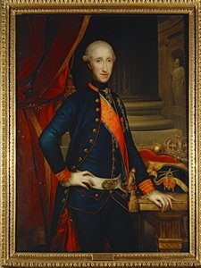 Fernando IV, rei de Nápoles (pintura sobre tela) de Anton Raphael Mengs