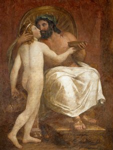 Júpiter Kissing Ganymede, de Anton Raphael Mengs de Anton Raphael Mengs