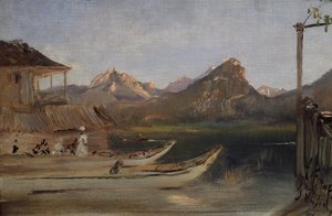 No Wolfgangsee de Anton Romako