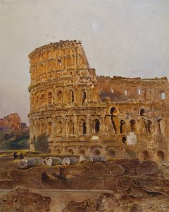 Coliseu de Roma de Anton Romako