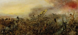 Príncipe Eugene de Sabóia na Batalha de Zenta