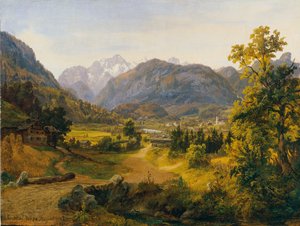 O Vale Unken em Salzburgo