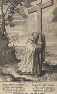 Amorosa Inebriatio da Vida de São João da Cruz, 1622-24. de Anton Wierix
