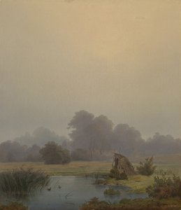 manhã de outono de Anton Zwengauer
