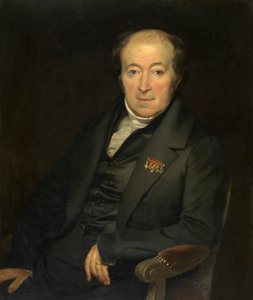O pintor Mattheus Ignatius van Bree (óleo sobre tela) de Anton van Ysendyck