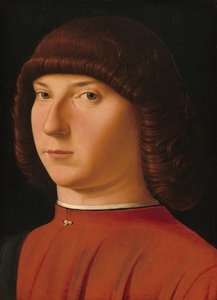 Retrato de um jovem, c. 14751480. de Antonello da Messina