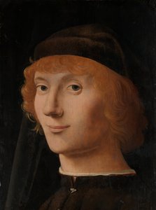 Retrato de um jovem, ca. 1470 de Antonello da Messina