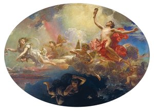 O triunfo do dia sobre a noite, precedido pelo amanhecer