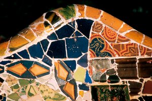 Parc Güell, Barcelona, detalhe