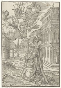 Ajoelhando David de Antoni van Leest