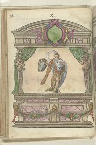 Palco com personificação de Prudência (Prudentia), 1578