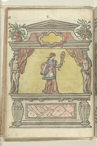 Palco com personificação da Verdade, 1578