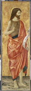 João Batista, c.1500 (têmpera sobre madeira de álamo) de Antoniazzo Romano