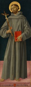 São Francisco de Assis, ca. 1480-81. de Antoniazzo Romano