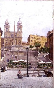 Os Passos Espanhóis, Roma