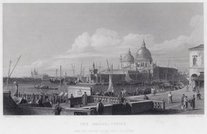 The Dogana, Veneza (gravura)