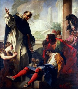 Italiano: Milagre de S. Domingos Milagre de S. Domingos de Antonio Balestra