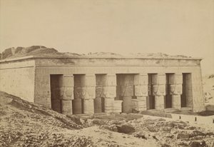 Dendera: Fa?ade de Antonio Beato