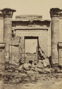 Medinet Habu: Colunas Romanas