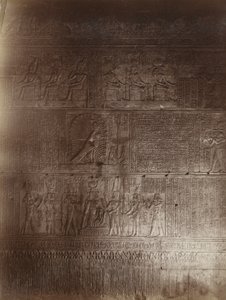 Interior do Templo, Philae de Antonio Beato