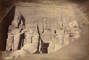 Templo de Ramsés II, Abu Simbel de Antonio Beato