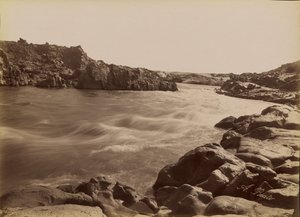 [O Rápido da Primeira Catarata] / [Le Rapide de la Premiere Cataracte] de Antonio Beato