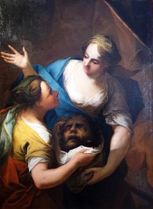 Judite entrega à sua criada a cabeça de Holofernes