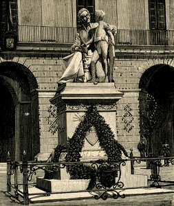 Monumento a Francesca Capece (1769-1848), de Antonio Bortone (1844-1938), Maglie, Apúlia, Itália de Antonio Bortone