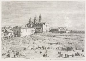Vistas: Igreja de Santa Justina em Prà della Valle, Pádua
