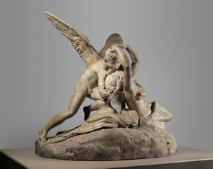 Cupido e Psique, 1794 (gesso) de Antonio Canova