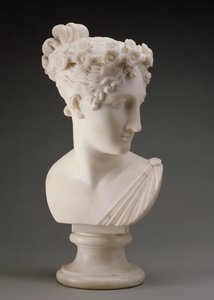 Cabeça de uma dançarina, 1820 (mármore)