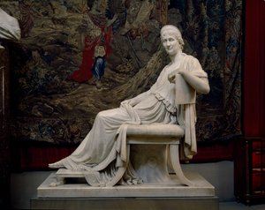 Letitia Ramolino Bonaparte, c.1804-07 (mármore) de Antonio Canova