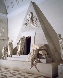 Maria Christina da Áustria monumento funerário de Antonio Canova (1757-1822)