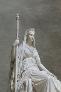 Maria Luísa de Habsburgo personificando a Concórdia de Antonio Canova