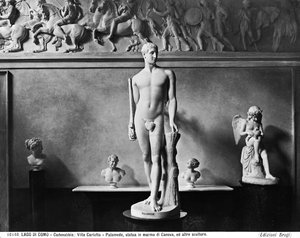 Palamede, Hall of Marble (mármore) de Antonio Canova