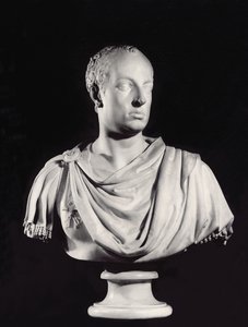 Retrato do Sacro Imperador Romano-Germânico Francisco I (1708-65) (mármore) (ver também 82132)