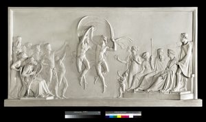 Filhos da dança Alcínia, 1790-92 (gesso) de Antonio Canova