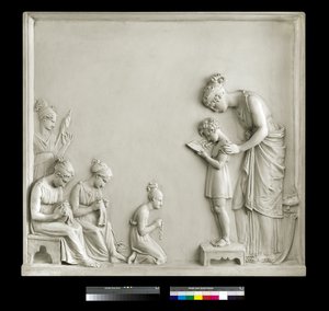 Ensino, 1795 (gesso) de Antonio Canova